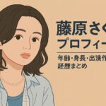 藤原さくらプロフィール｜年齢・身長・出演作品・経歴まとめ