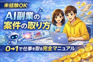【保存版】AI副業の案件の取り方｜未経験から仕事を取る完全マニュアル