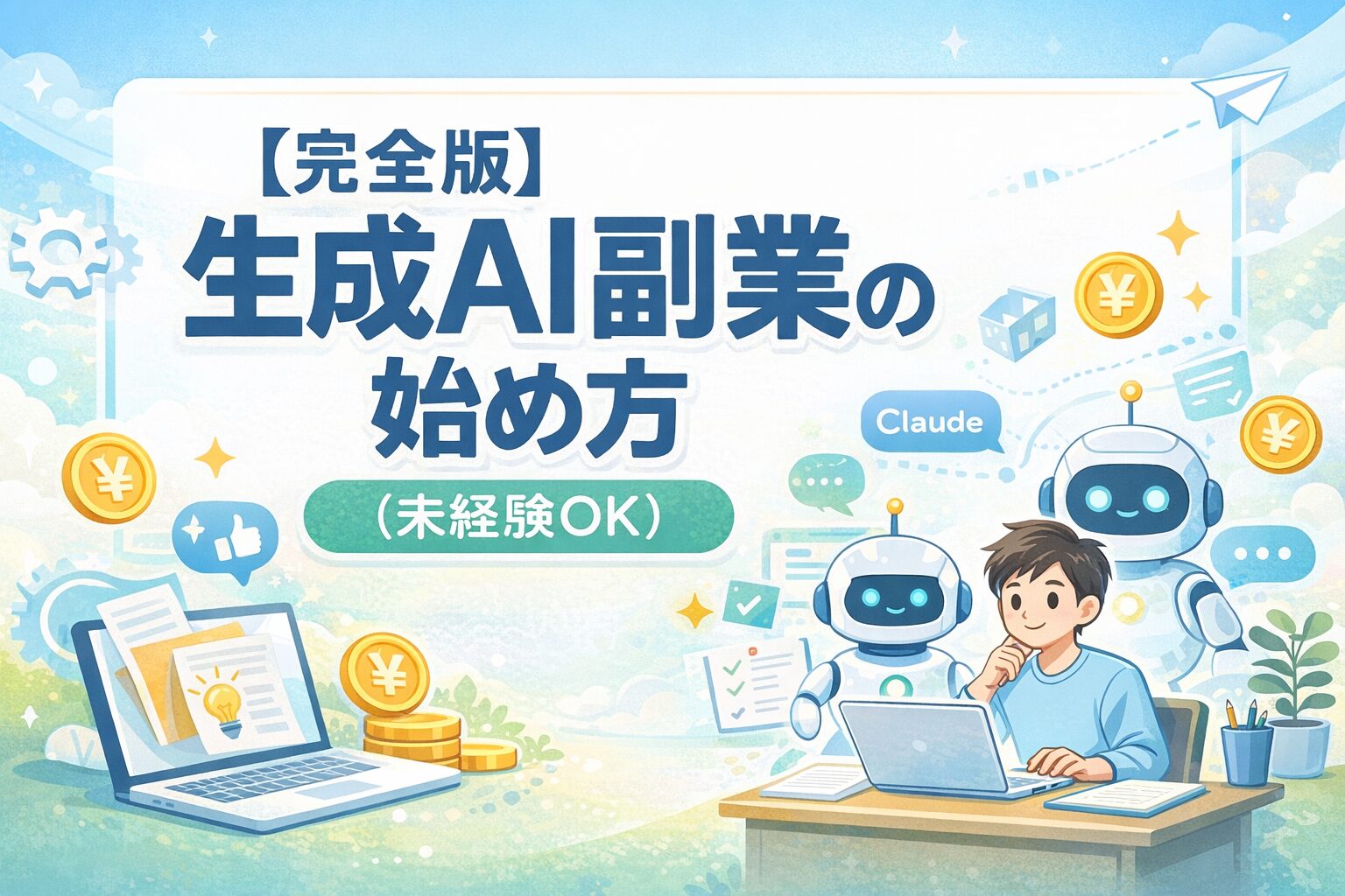 【完全版】生成AI副業の始め方（未経験OK）