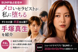 『メロいセラピストが私に堕ちる』チトセの妻・早苗役は誰？手塚真生を紹介