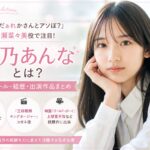 星乃あんなはどんな女優？モデル活動と子役時代から現在までの経歴・出演作