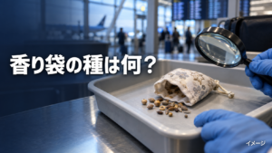 『大空港』香り袋の種は何？紬とノアが検査された理由を解説