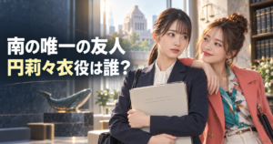 『南田南弁護士は天才肌』円莉々衣役は誰？南の友人を演じる柿原りんかを紹介
