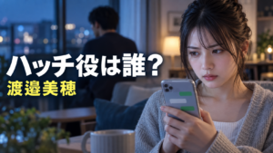 『旦那の浮気相手とLINE友達になってみた』ハッチ役は誰？主演・渡邉美穂を紹介