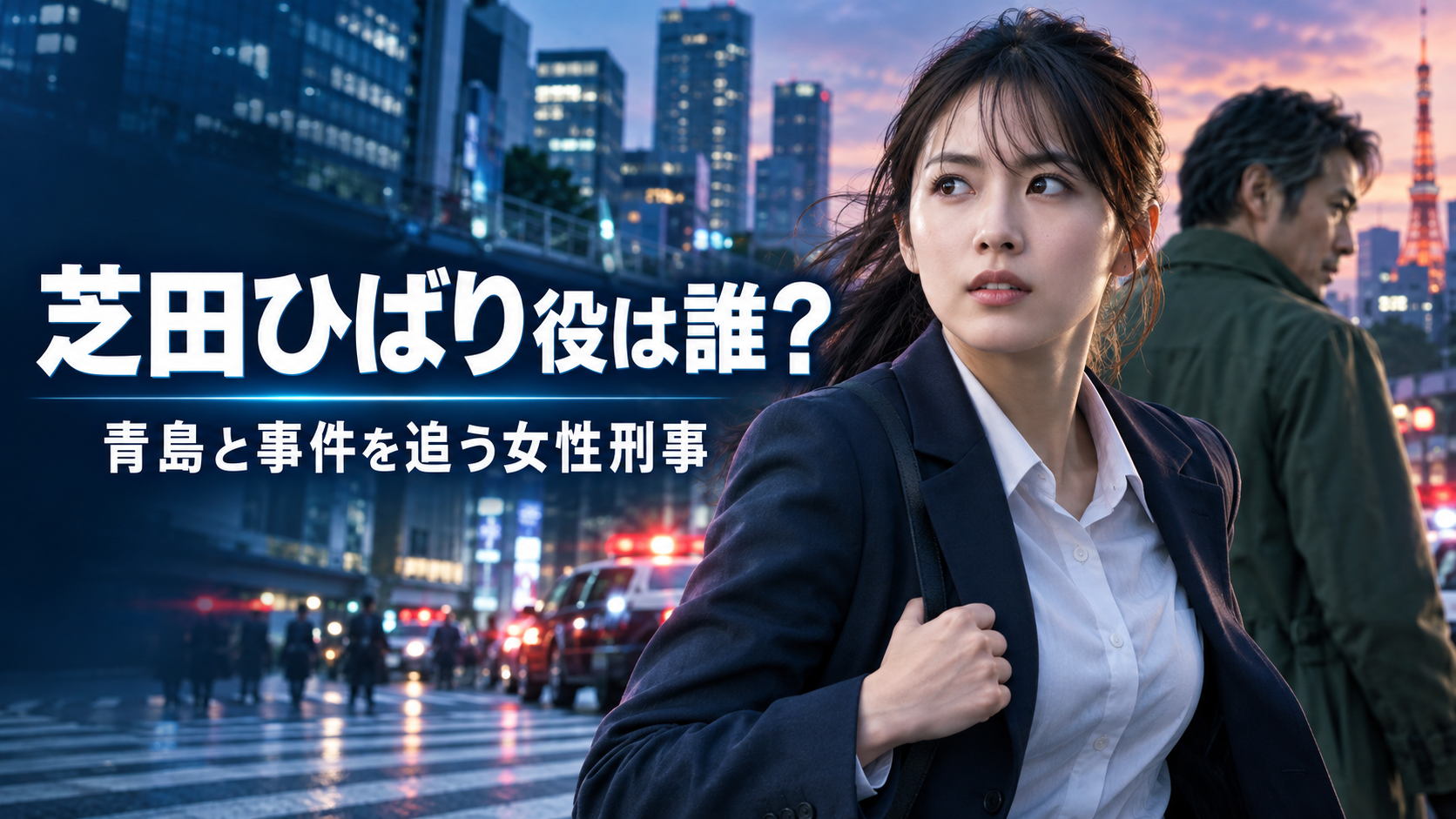 『踊る大捜査線 N.E.W.』芝田ひばり役は誰?青島と事件を追う女性刑事・趣里を紹介