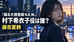 『踊る大捜査線 N.E.W.』村下希衣子役は誰？女子高校生を演じる藤吉夏鈴を紹介