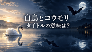 映画『白鳥とコウモリ』タイトルの意味は？白鳥とコウモリが表す人物を考察