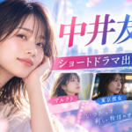 中井友望のショートドラマ出演3作品！マルクトの役名・東京彼女・縦型映画も紹介