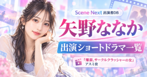 矢野ななかの出演ショートドラマ一覧｜アスミ役・出演作品・配信先まとめ